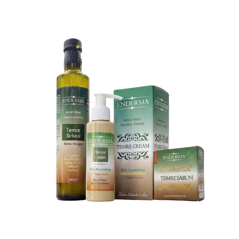 Temre Seti ( KREM+SABUN+SİRKE)