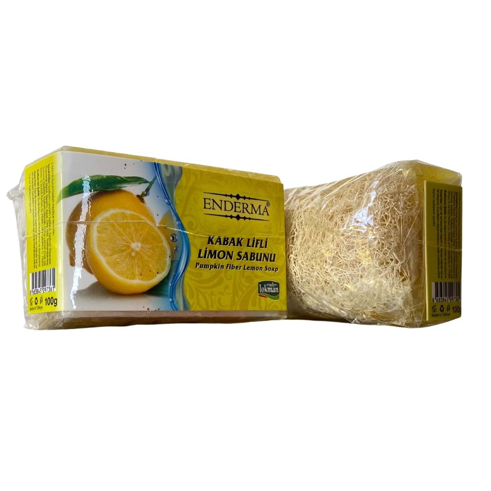 Enderma Kabak Lifli Limon Sabunu 100 gr