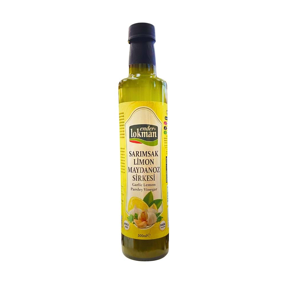 Ender Lokman Sarımsak Limon Maydanoz Sirkesi 500 ml