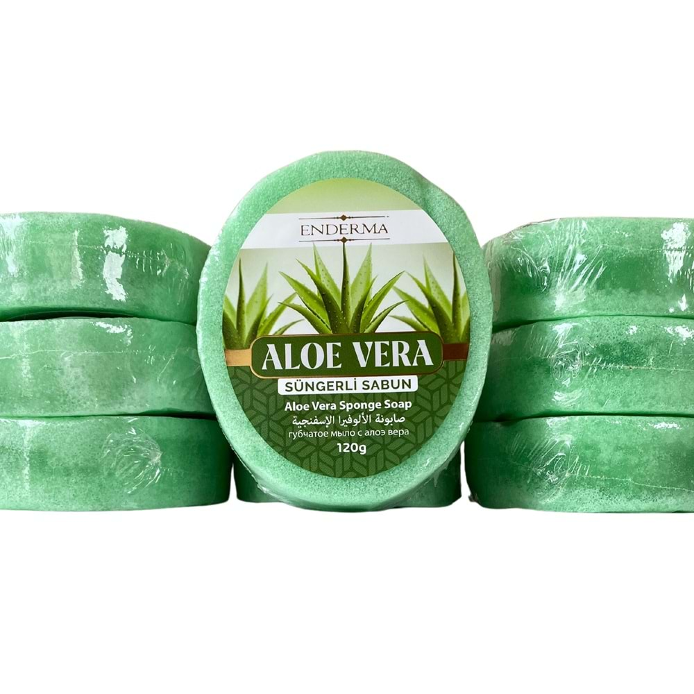 Enderma Aloe Vera Süngerli Sabun 120 gr