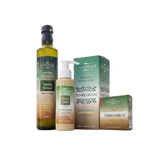 Temre Seti ( KREM+SABUN+SİRKE)