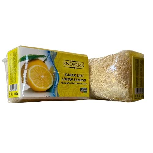 Enderma Kabak Lifli Limon Sabunu 100 gr