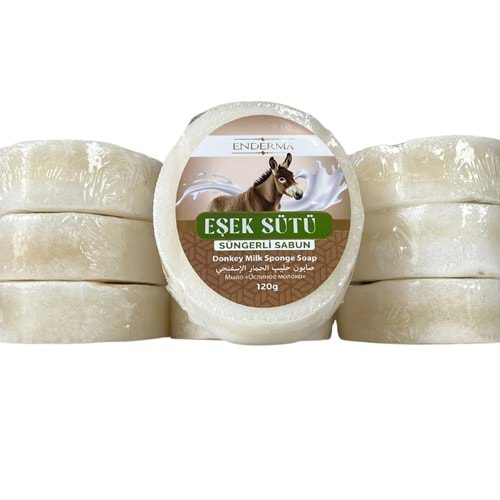 Enderma Eşek Sütü Süngerli Sabun 120 gr