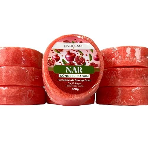 Enderma Nar Süngerli Sabun 120 gr