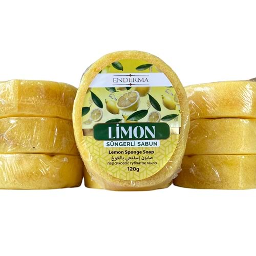 Enderma Limon Süngerli Sabun 120 gr